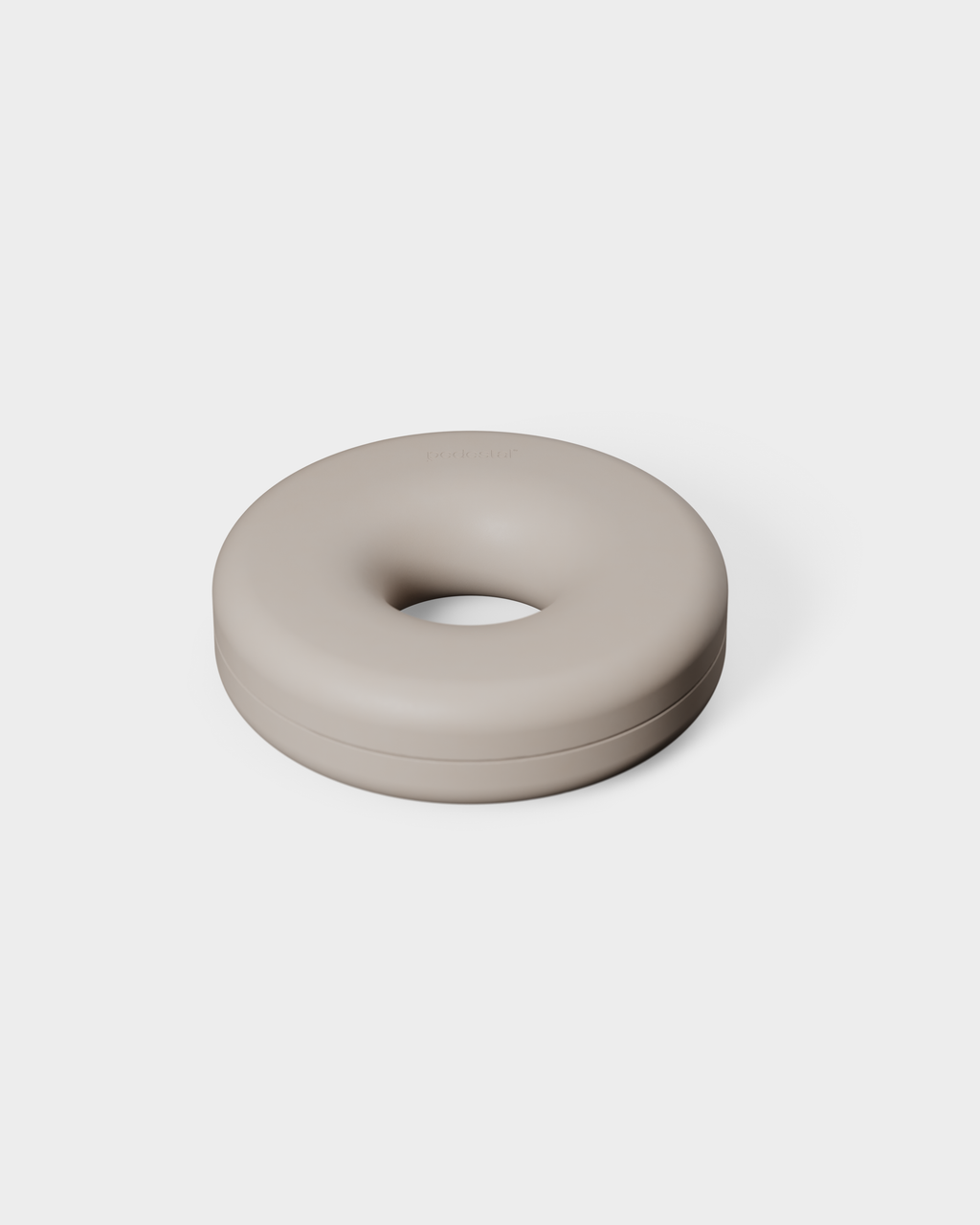 Pedestal Cable Bagel Cable Managers 028 Oat