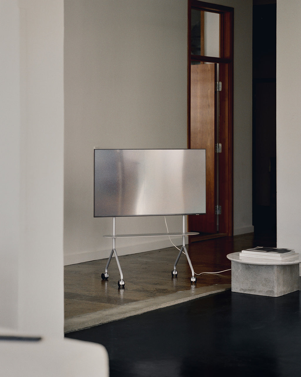Pedestal Moon Light Shelf Shelves 045 Cloudy Silver