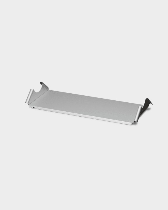 Pedestal Moon Tray Shelf Shelves 045 Cloudy Silver