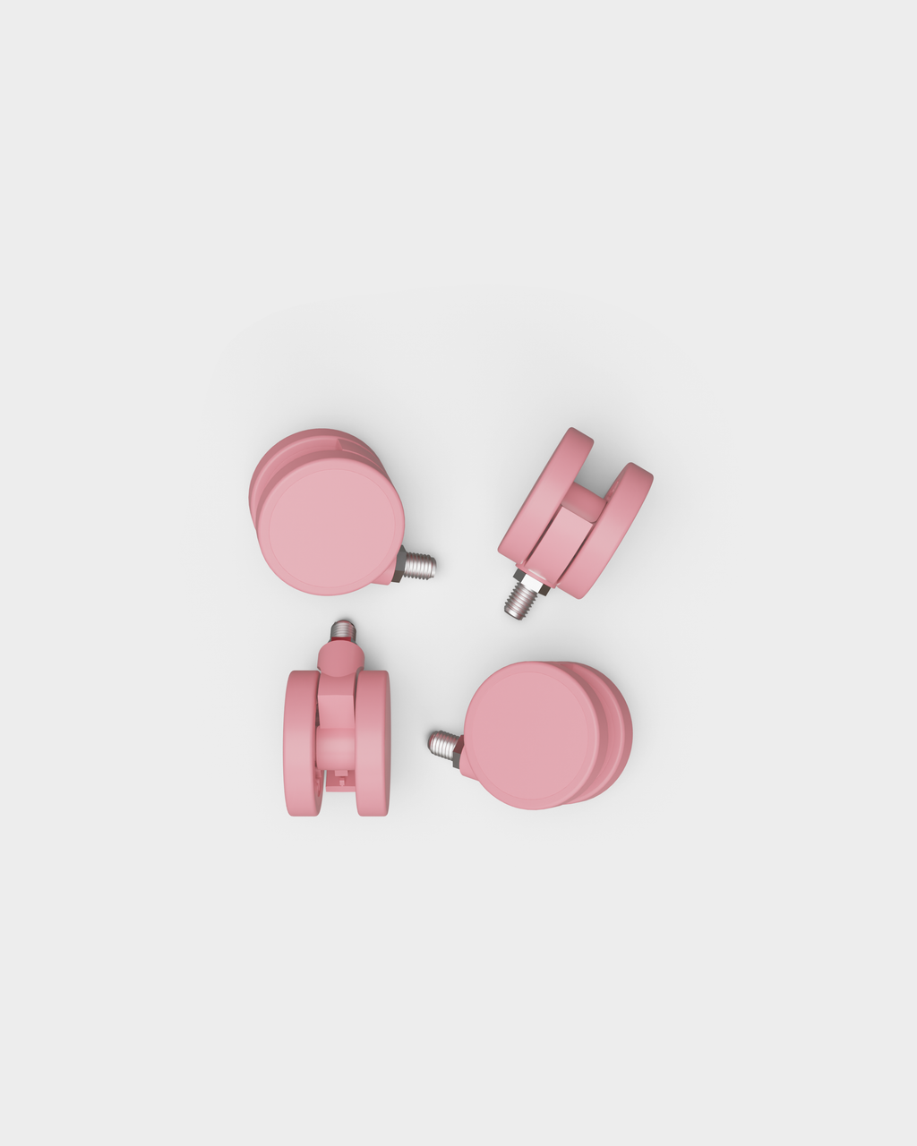 Pedestal Wheels Wheels 015 Bubble Gum