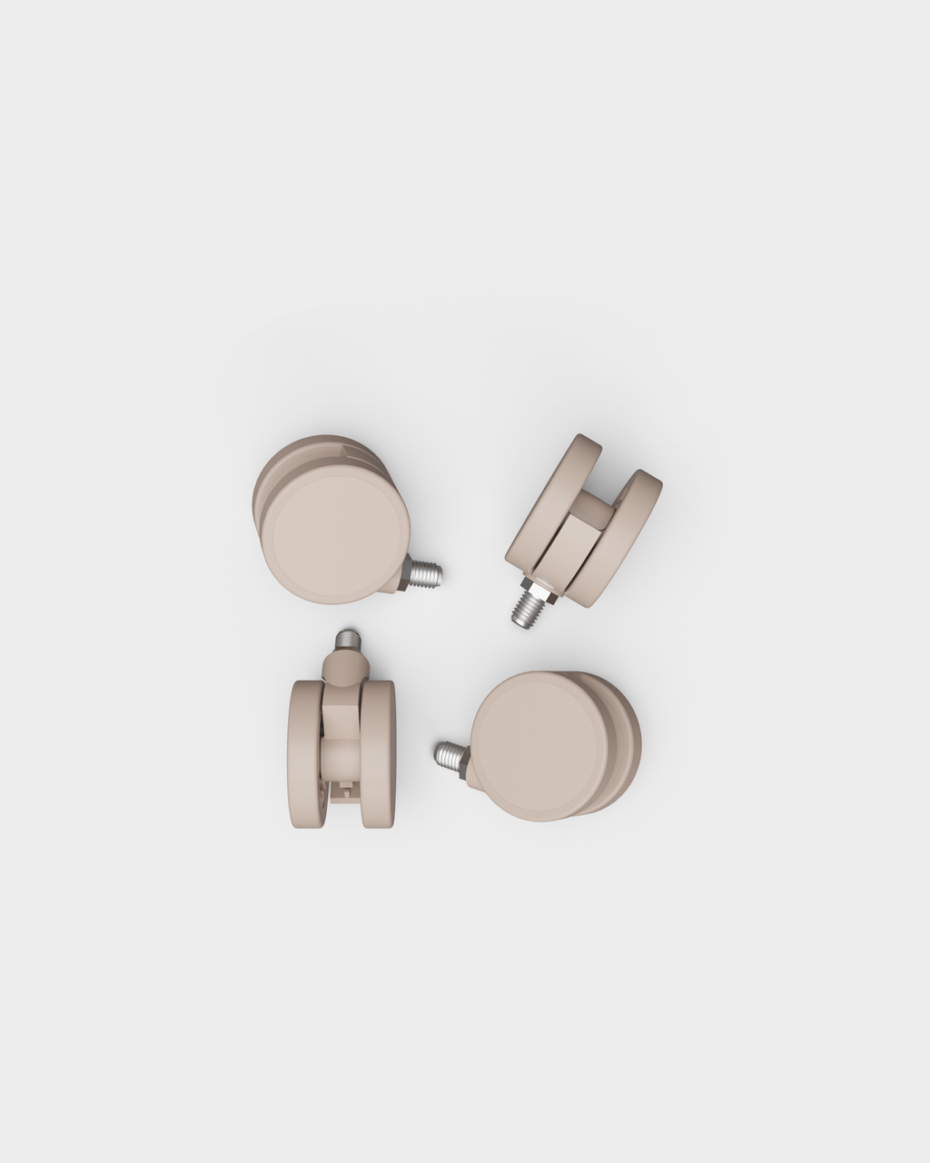 Pedestal Wheels Wheels 028 Oat